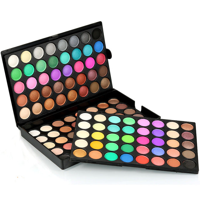 Hot Sale Brand 120 Colors Eyeshadow Palette Makeup Eyes Glitter Nude Eye Shadow Matte Eyeshadow Cosmetics - yurionline