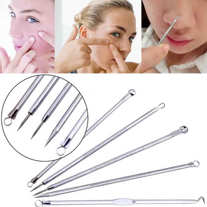 5pcs acne pimple extractor - yurionline