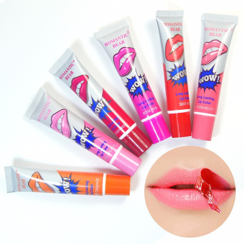 Romantic Bear 1Pcs Hot Selling Waterproof Lipstick - yurionline