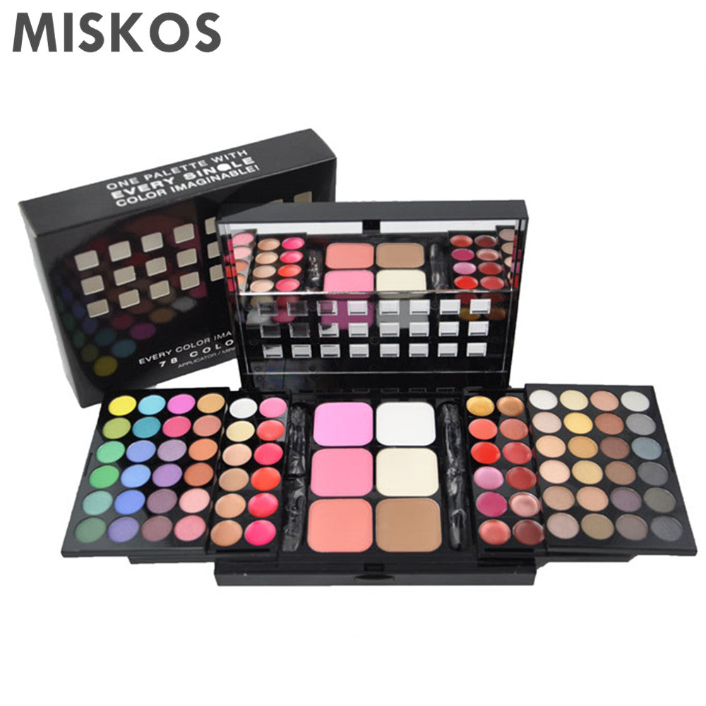 Eyeshadow Foundation face Palette Set- 48 Eyeshadow - yurionline