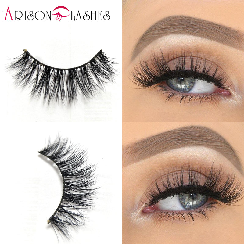 3D Mink Arison  Natural Long  Eyelashes - yurionline
