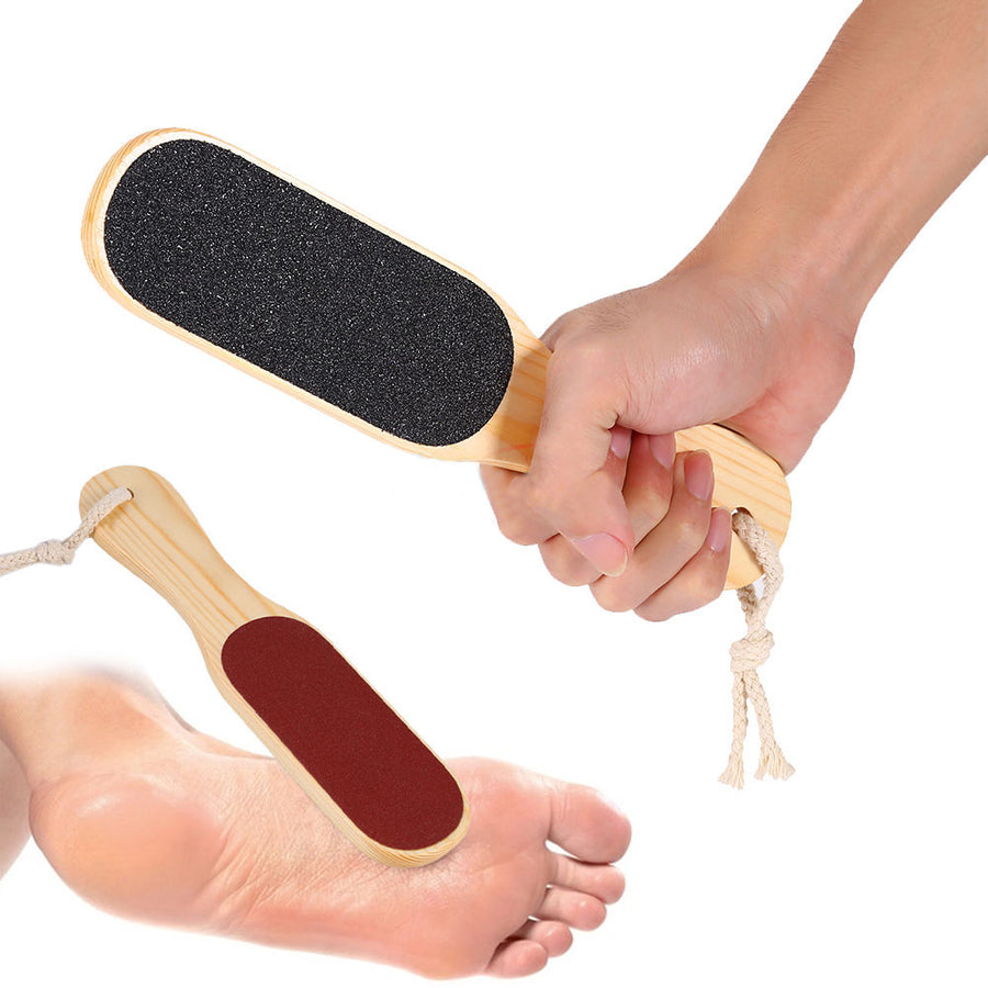 Foot File Wooden Sand Paper Dead Skin Removal - yurionline
