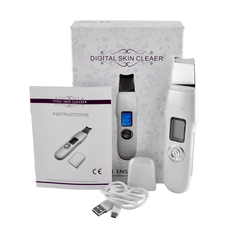USB Deeply ultrasonic face skin cleaner and blackhead removal - yurionline