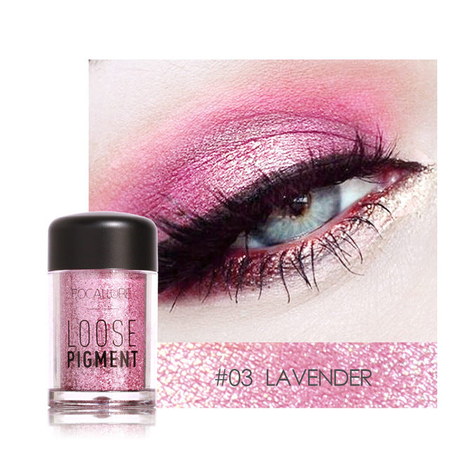 Focallure-New  Metallic Eyes Shadow Color Cosmetics - yurionline