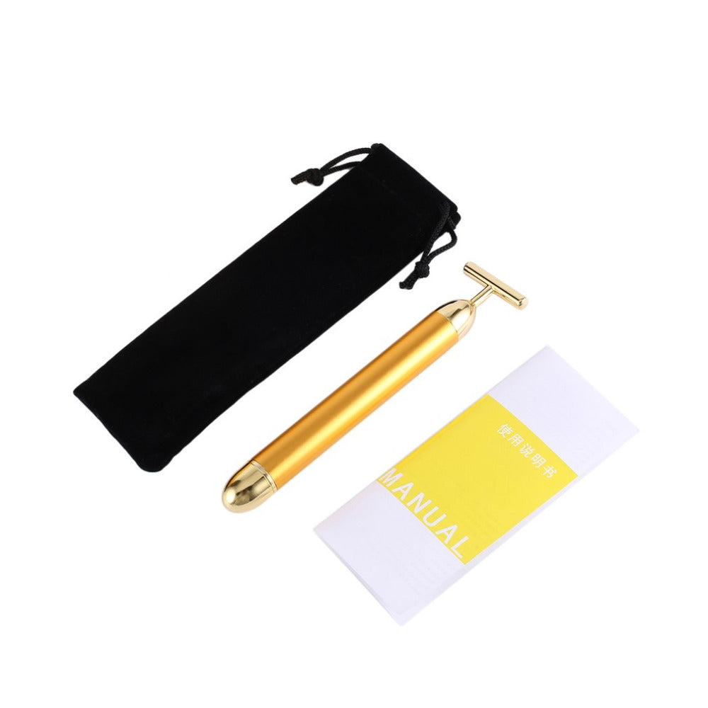 Pro Slimming Face Gold Lift Bar Vibration - yurionline