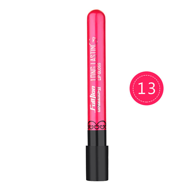 Waterproof Elegant Daily Color Liquid Lipstick Matte Smooth Lip Stick Lipgloss Long Lasting Sweet Girl Lip lipstick to Mouth - yurionline