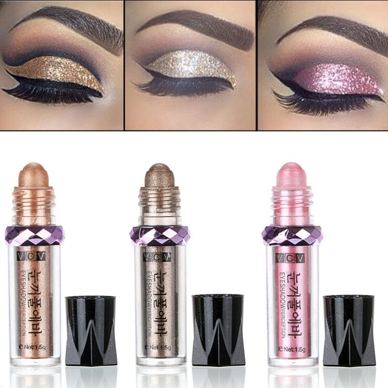 14 Colors Makeup Shiny  Mineral Eye Shadow Pencil - yurionline