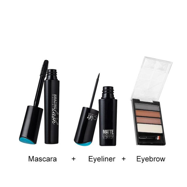 Brand Makeup set Quick dry Mascara lasting Waterproof Eyeliner - yurionline